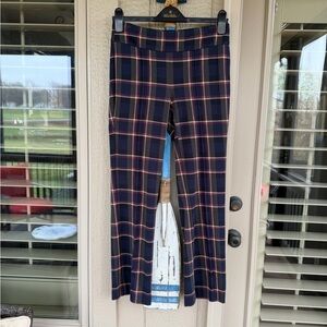 J McLAUGHLIN Women’s Plaid Stretch Capri Pants - Size SMALL
